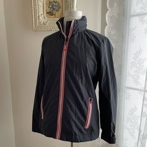 Hunter Original Women’s Lightweight Packable Jacket Size Small Navy/Red NWT